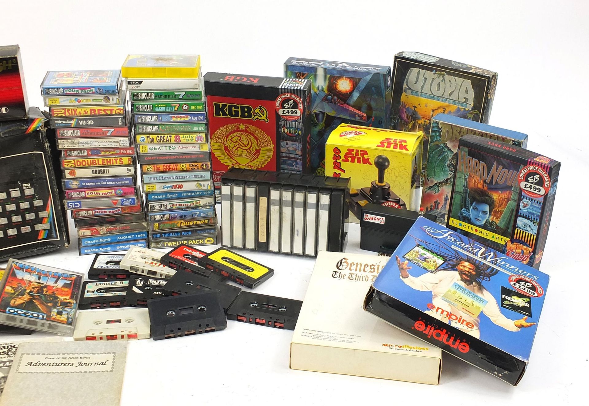 Vintage consoles, accessories and games including ZX Spectrum 128, Sinclair ZX Spectrum, Advanced - Image 4 of 4