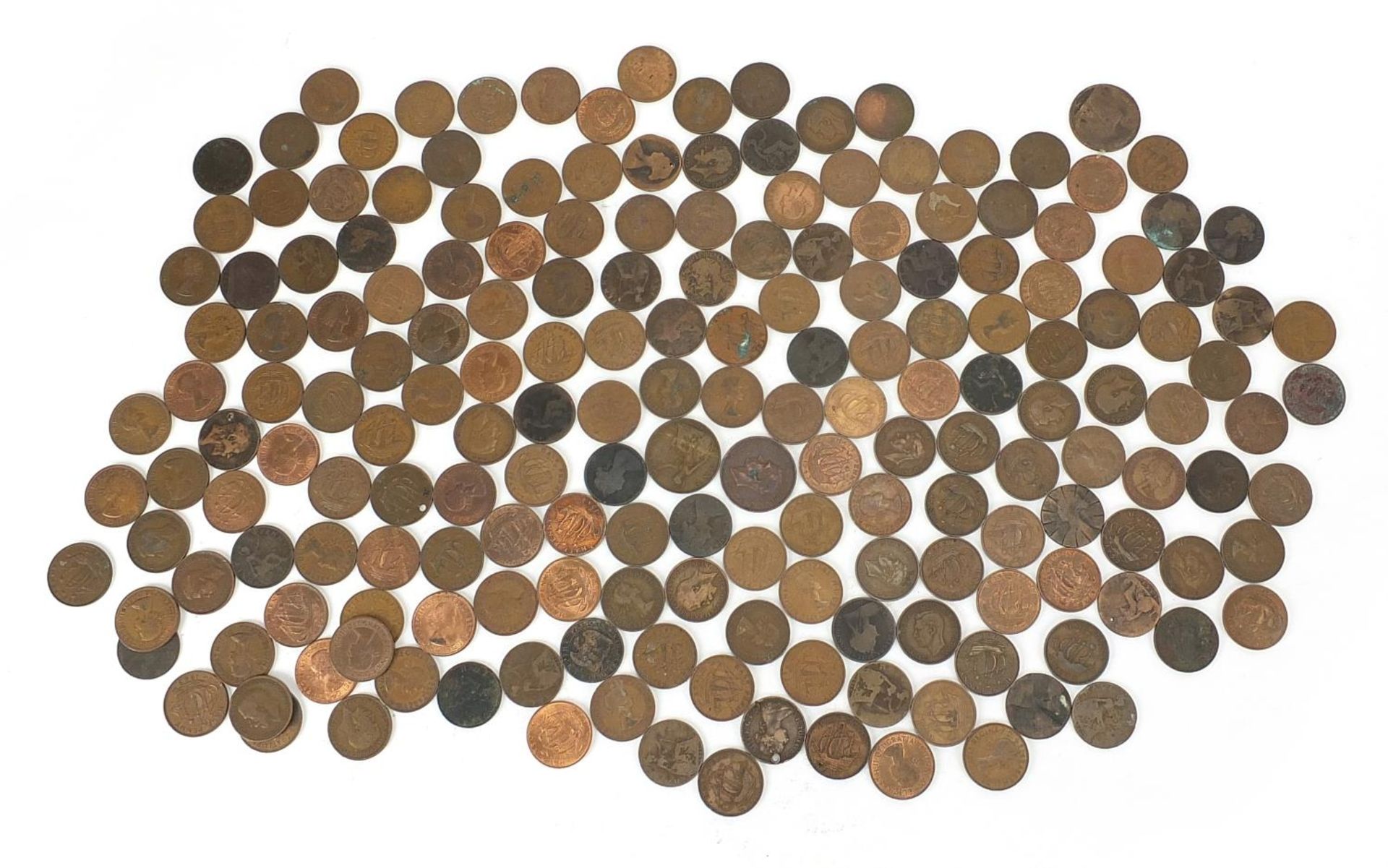 Coinage including half pennies