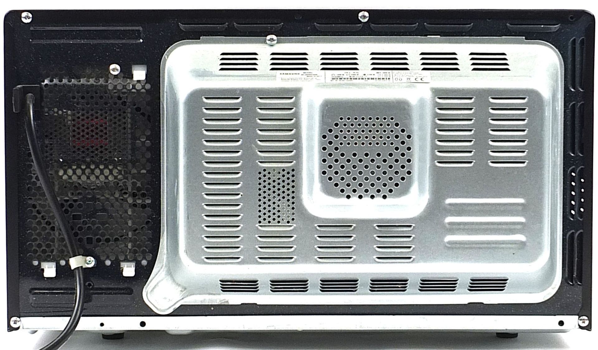Black Samsung Smart Oven microwave model MC28H5013AK, 30cm H x 51.5cm W x 42cm D - Image 2 of 2