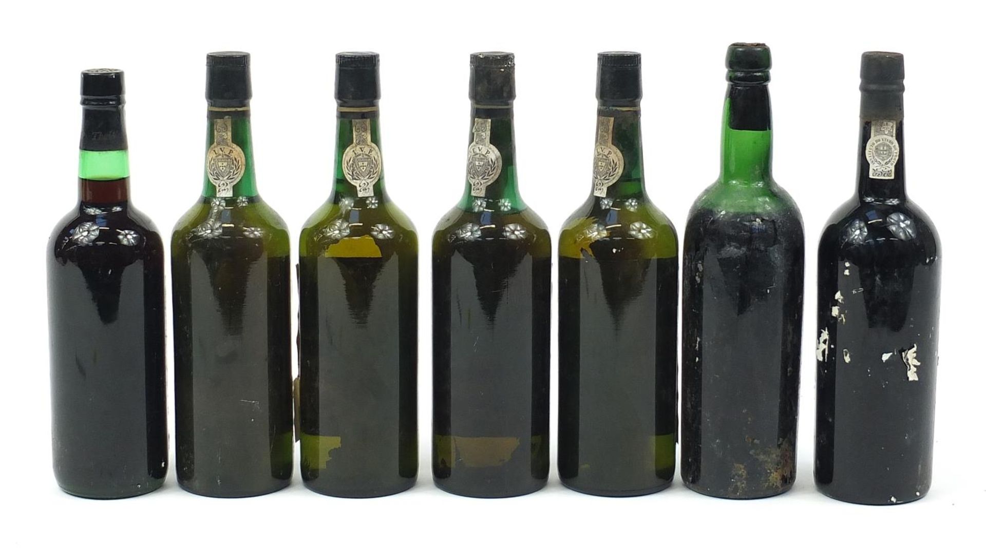 Seven bottles of vintage port to include 1960 Dow's and five bottles of Sandeman Clipper white port - Image 2 of 2