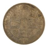 Queen Victoria 1847 Gothic crown, 39mm in diameter, 27.8g