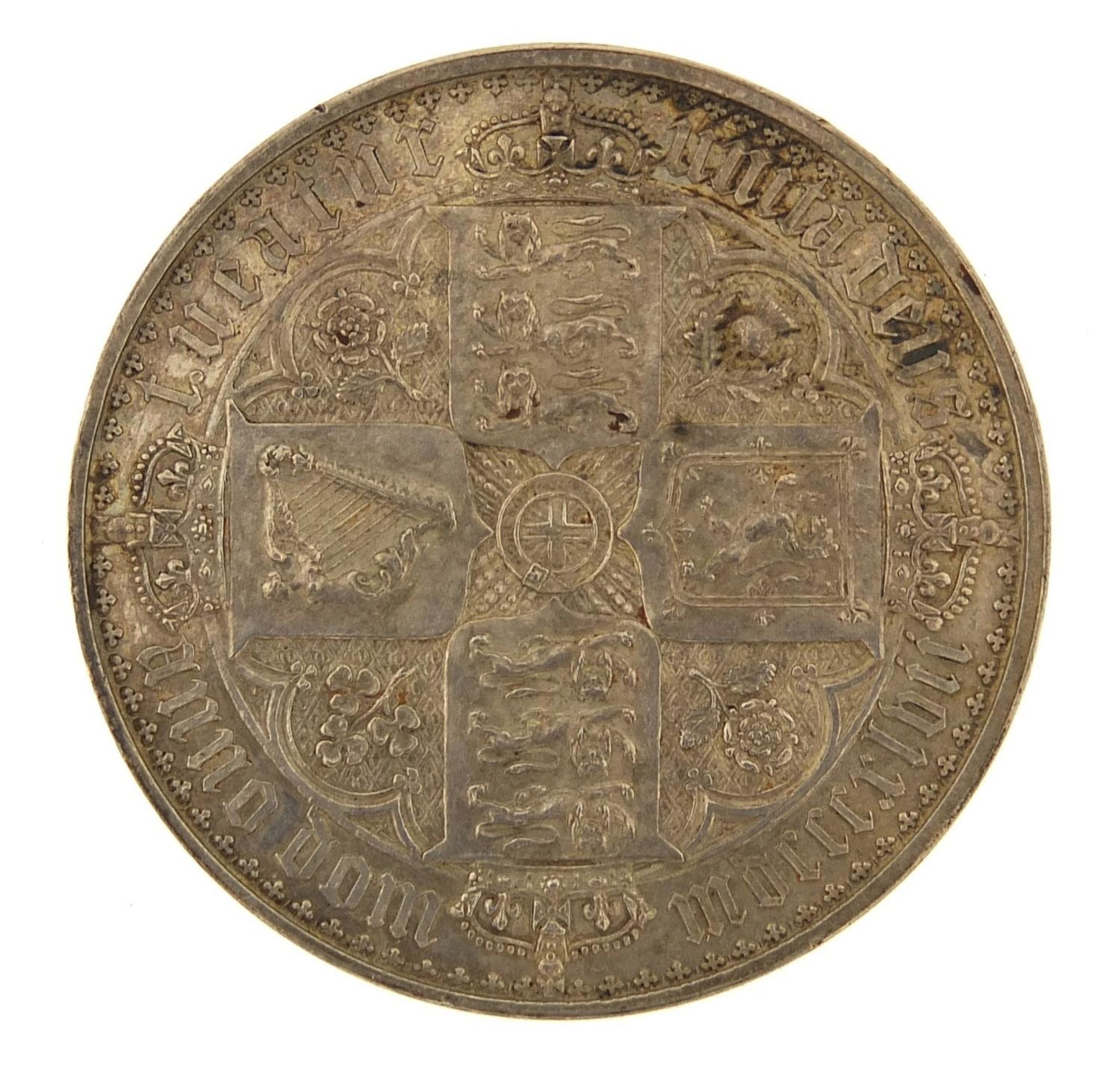 Queen Victoria 1847 Gothic crown, 39mm in diameter, 27.8g