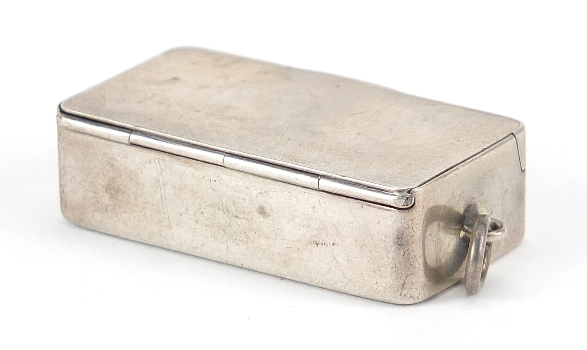 Rotherham & Sons, Edwardian silver double sovereign case with hinged lid and gilt interior, - Image 4 of 6