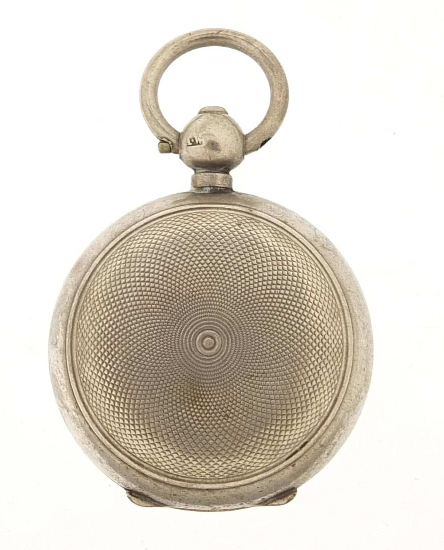 Dennison Wigley & Co, Edwardian silver sovereign case with engine turned body, Birmingham 1903, 3. - Image 2 of 5