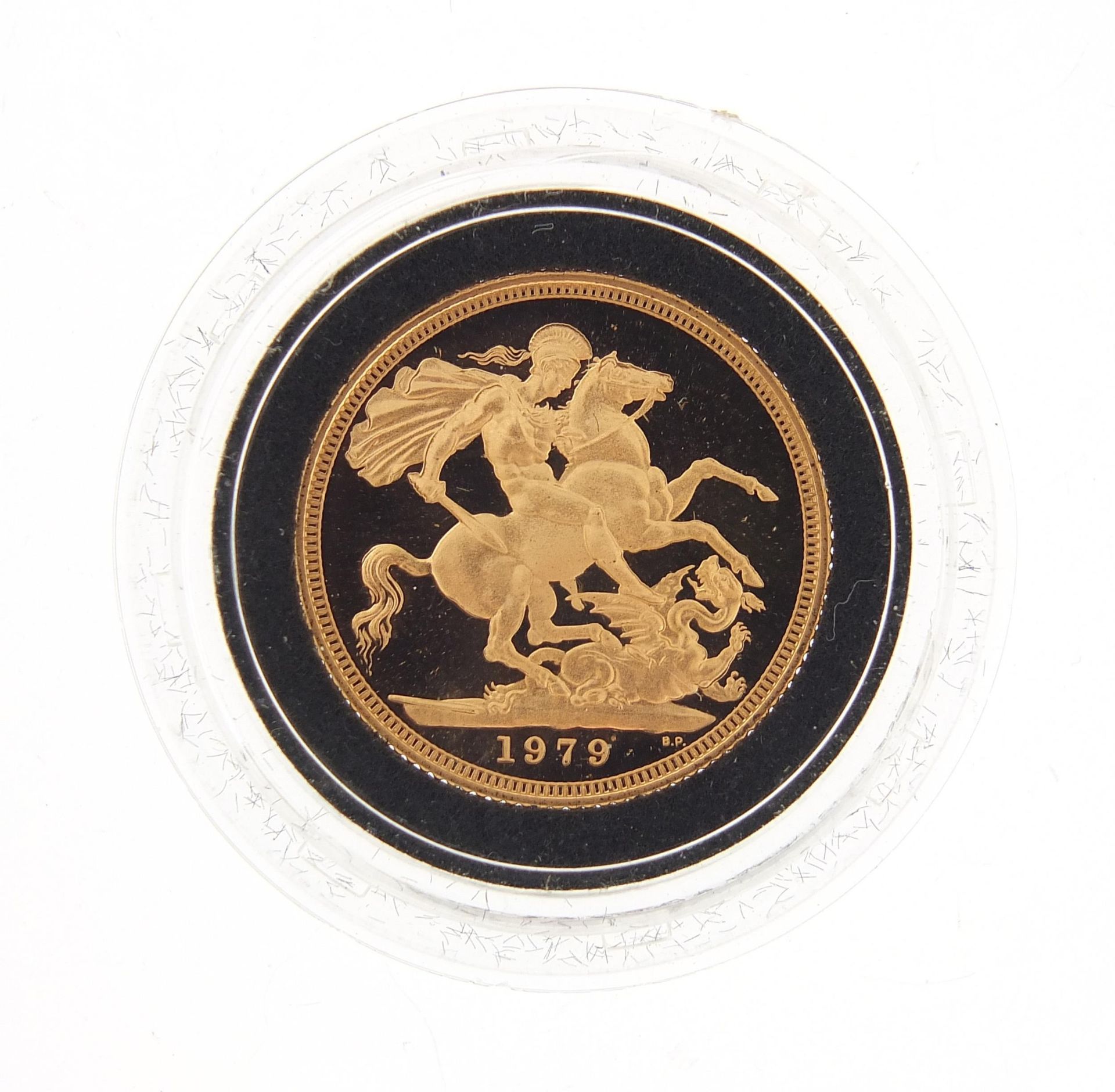 Elizabeth II 1979 gold sovereign