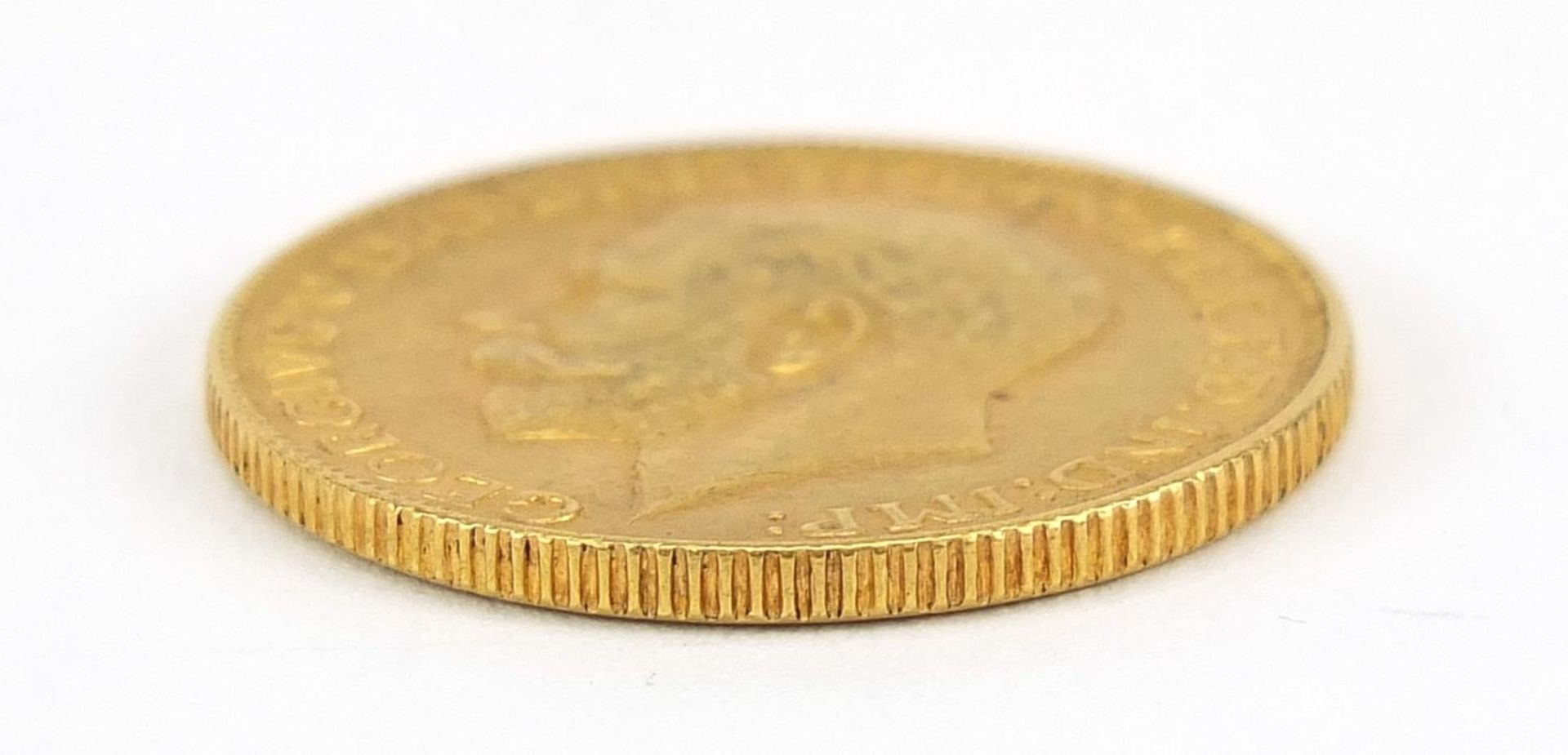George V 1928 gold sovereign, South Africa mint - this lot is sold without buyer?s premium, the - Image 3 of 3