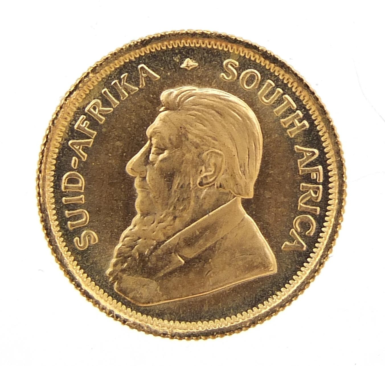 South African 1980 gold one tenth krugerrand - this lot is sold without buyer?s premium, the - Image 2 of 3