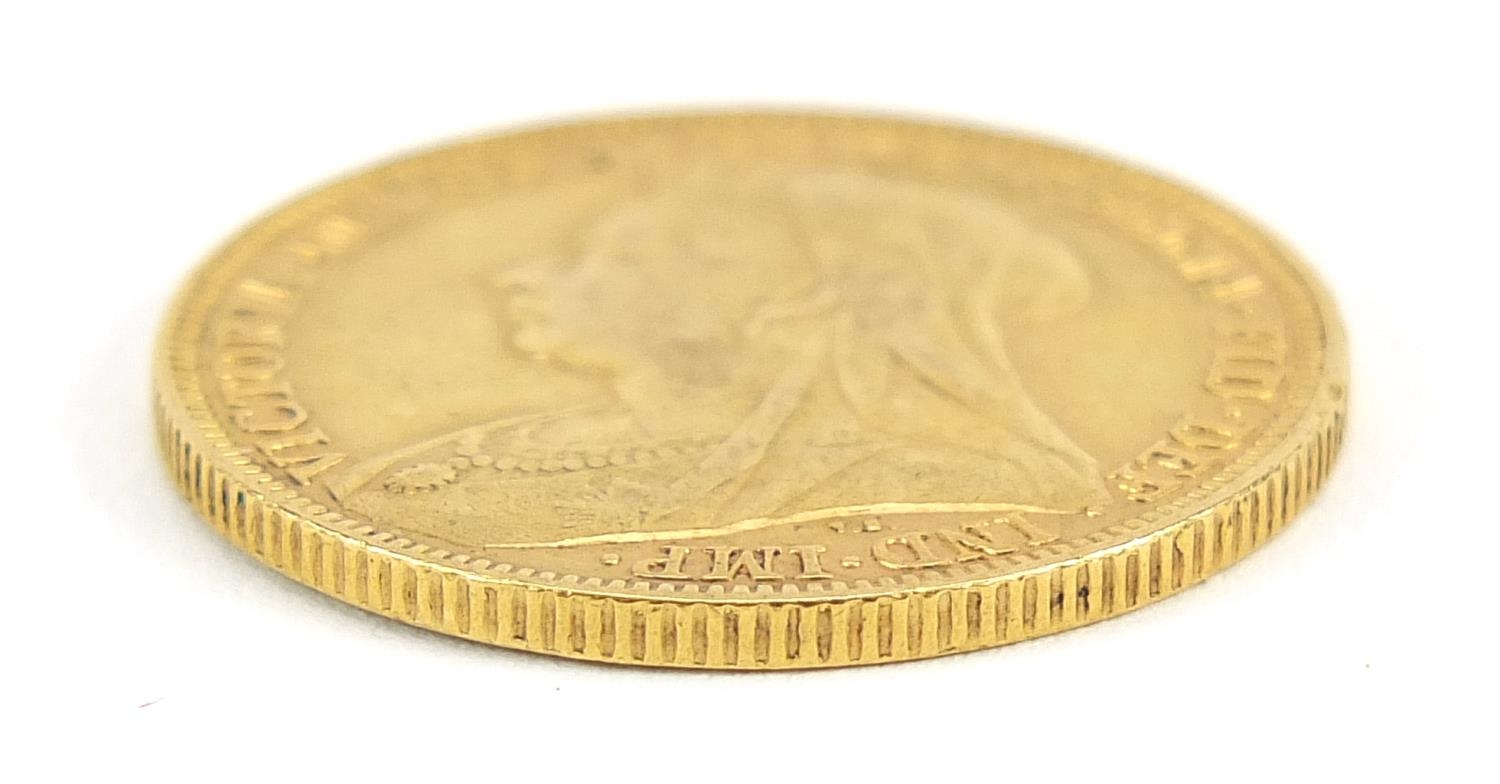 Queen Victoria Jubilee Head 1896 gold sovereign - this lot is sold without buyer?s premium, the - Image 3 of 3