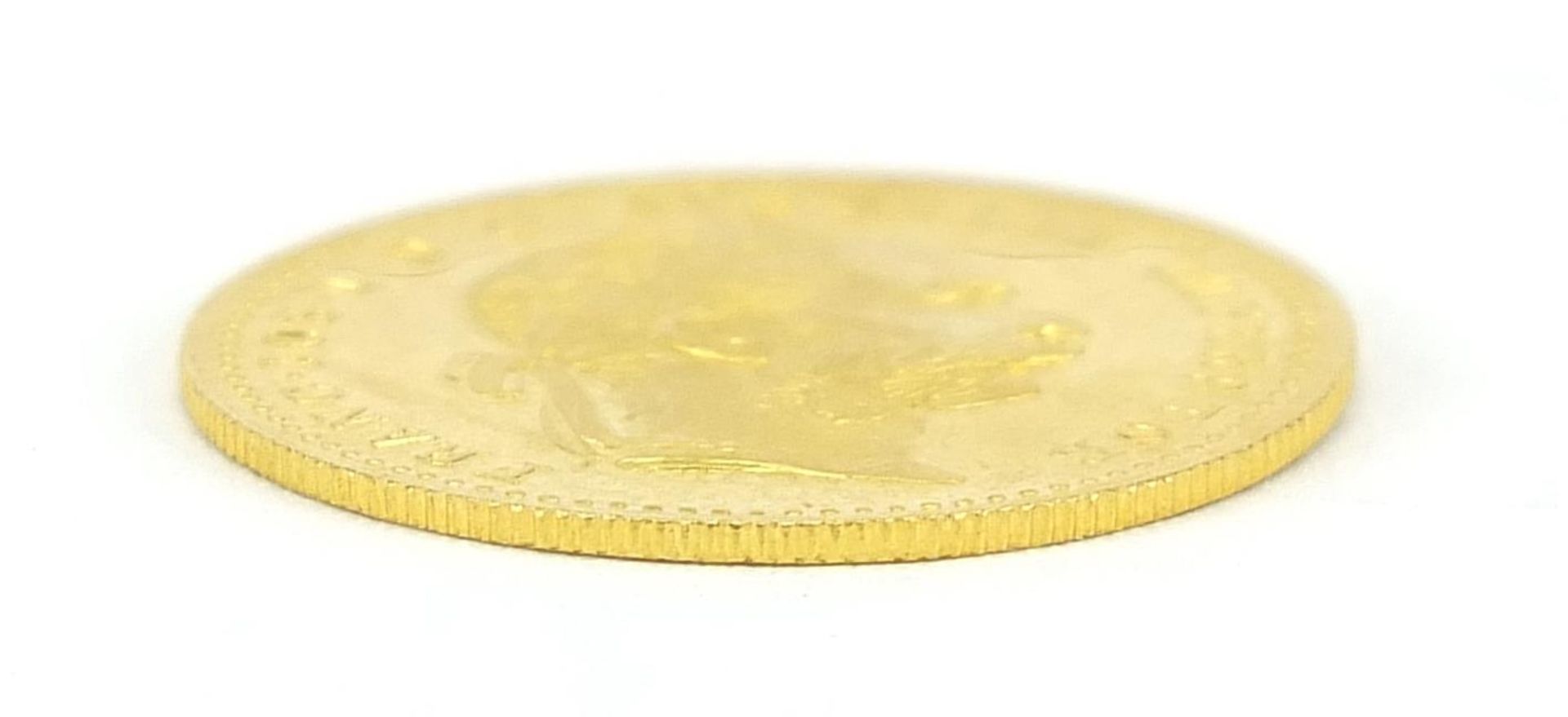 Austro Hungarian 1915 1 ducat gold coin, 3.5g - this lot is sold without buyer?s premium, the hammer - Image 3 of 3