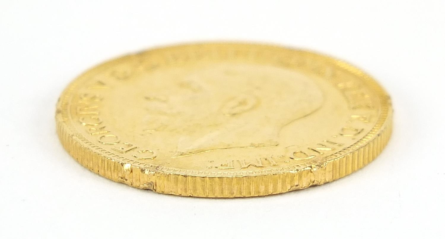 George V 1931 gold sovereign, South Africa mint - this lot is sold without buyer?s premium, the - Image 3 of 3