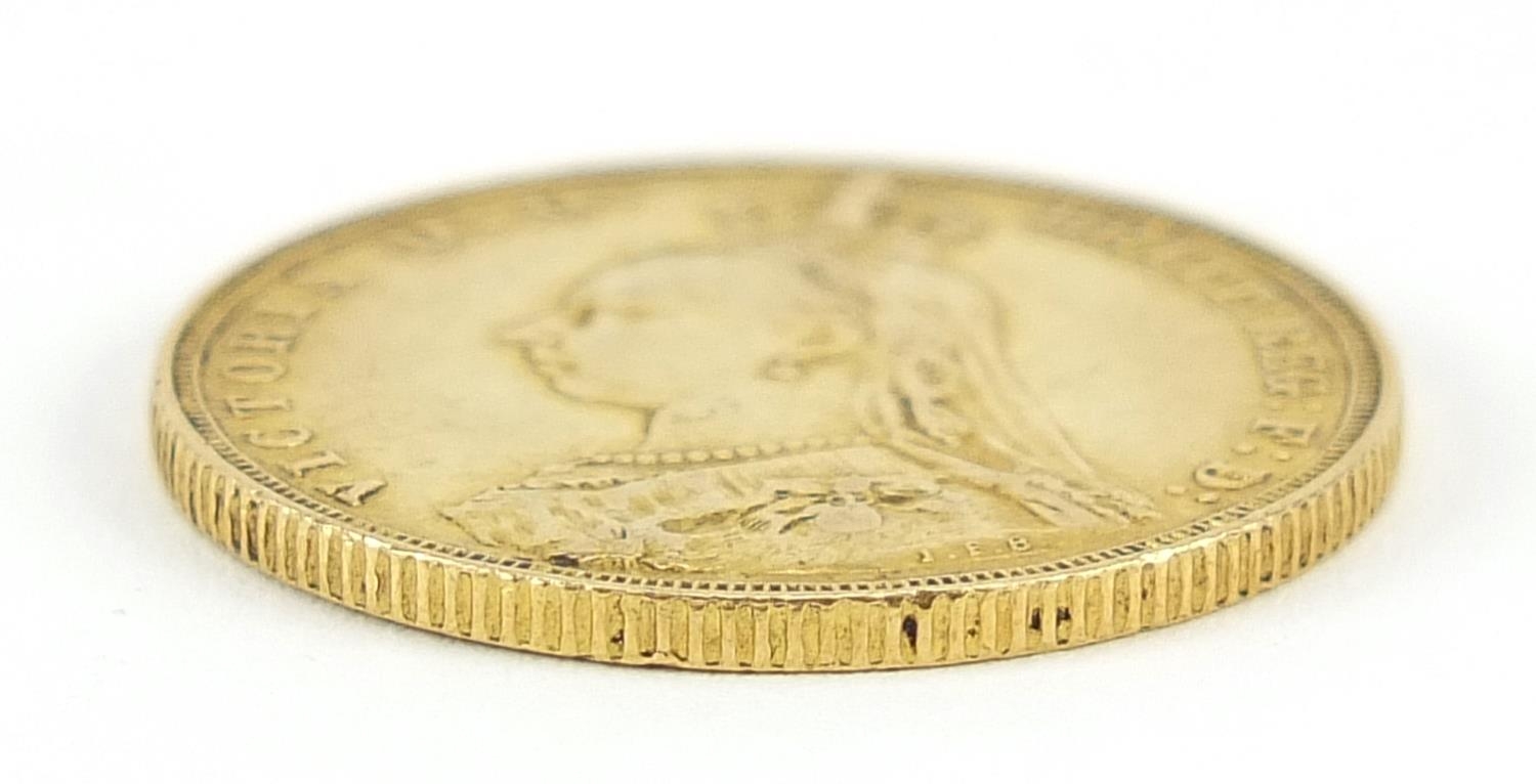 Queen Victoria Jubilee Head 1887 gold sovereign - this lot is sold without buyer?s premium, the - Image 3 of 3