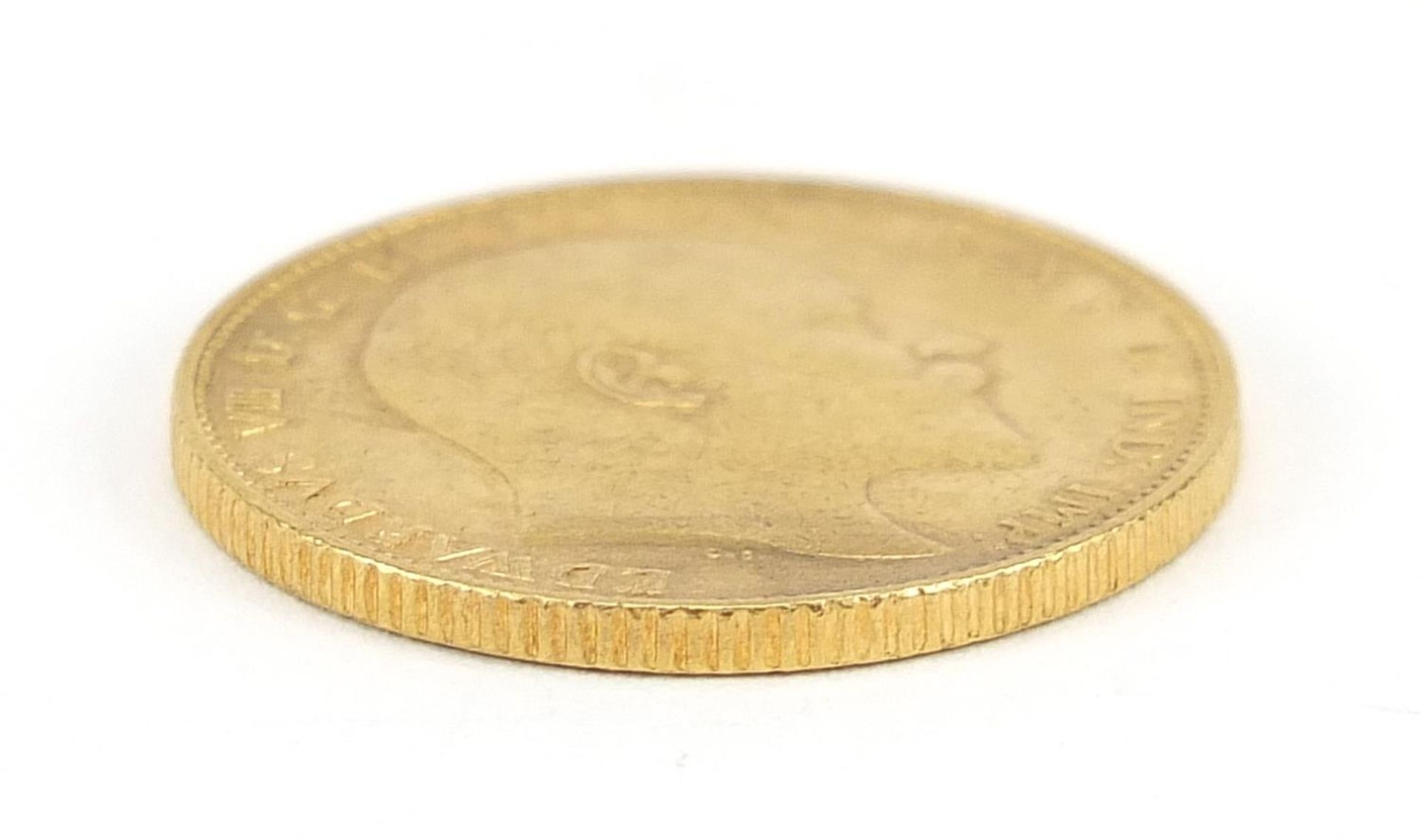 Edward VII 1905 gold sovereign, Melbourne mint - this lot is sold without buyer?s premium, the - Image 3 of 3