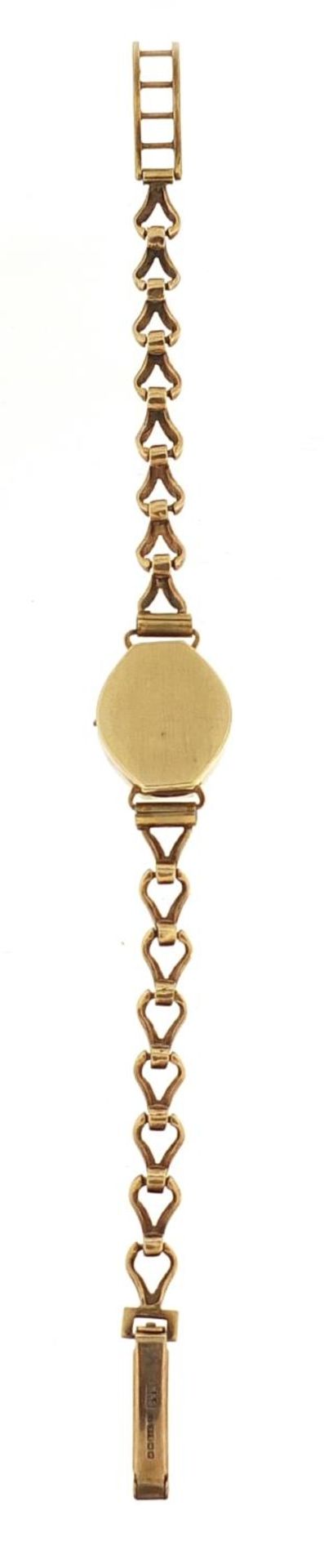 Longines, ladies 9ct gold wristwatch, the case 15.2mm wide, 12.0g - this lot is sold without buyer?s - Image 3 of 5