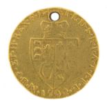 George III 1792 gold guinea, 8.2g - this lot is sold without buyer?s premium, the hammer price is