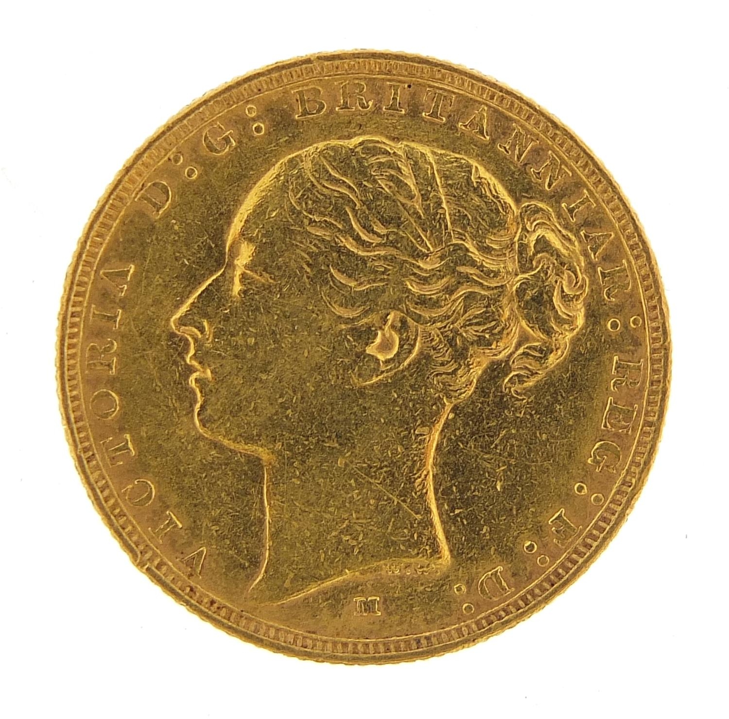 Queen Victoria Young Head 1886 gold sovereign - this lot is sold without buyer?s premium, the hammer - Image 2 of 3