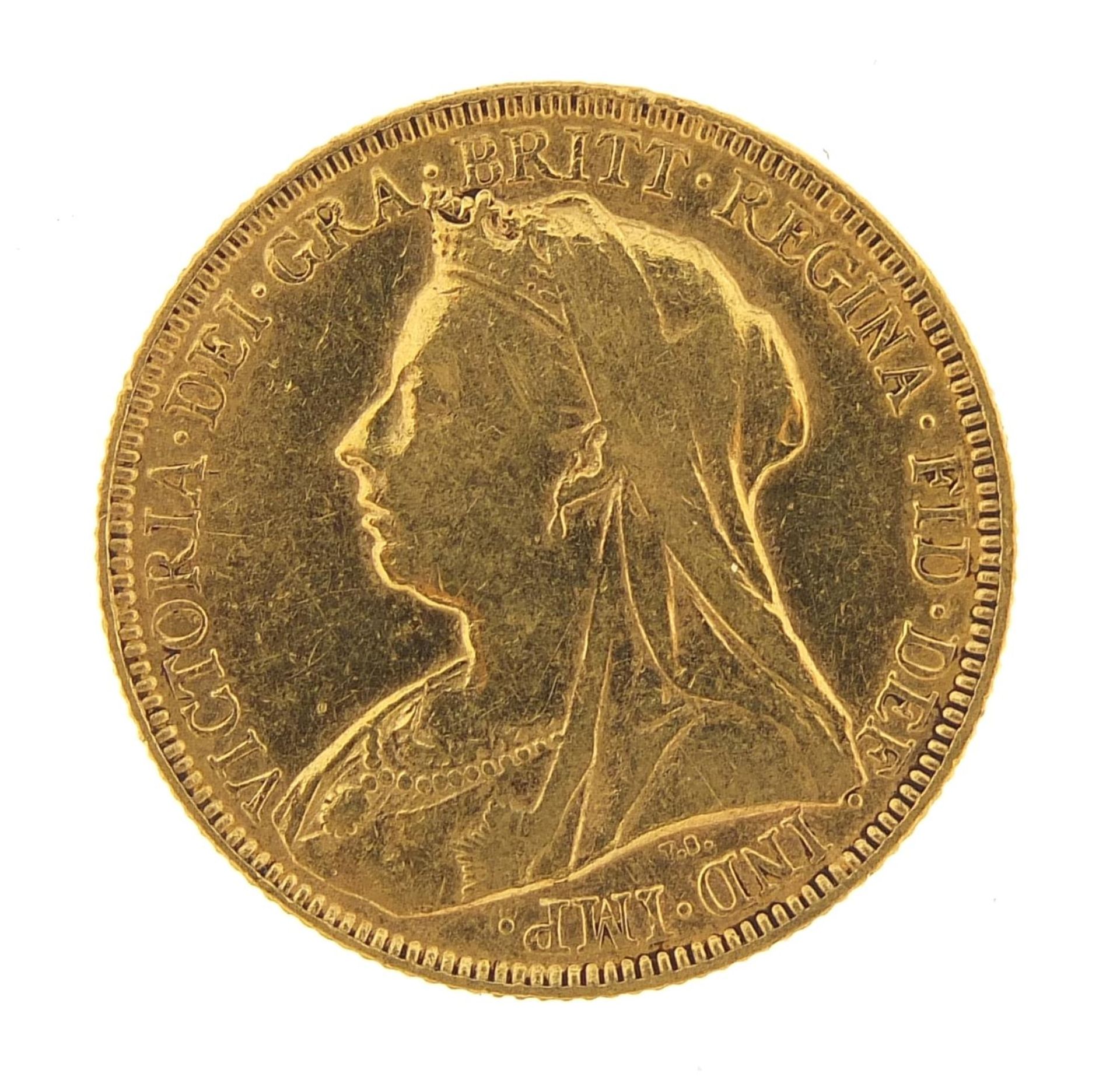 Queen Victoria 1893 gold sovereign - this lot is sold without buyer?s premium, the hammer price is - Image 2 of 3