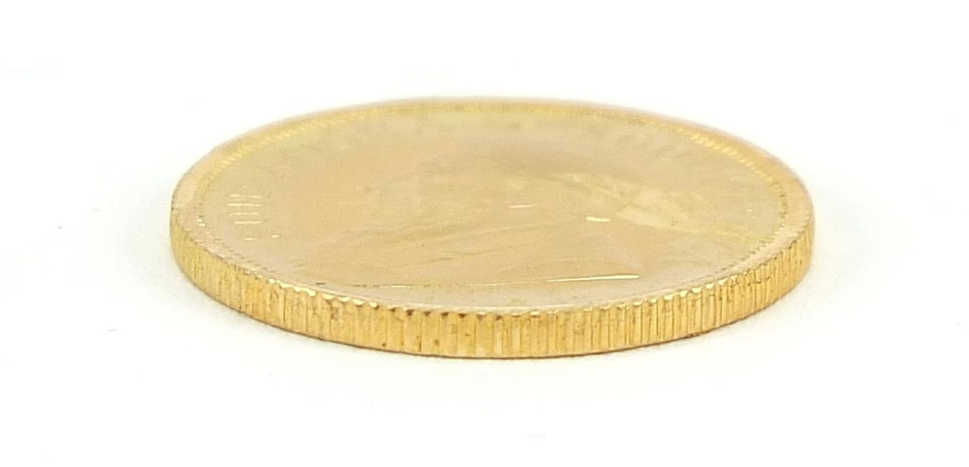 South African 1980 one tenth gold krugerrand - this lot is sold without buyer?s premium, the - Image 3 of 3