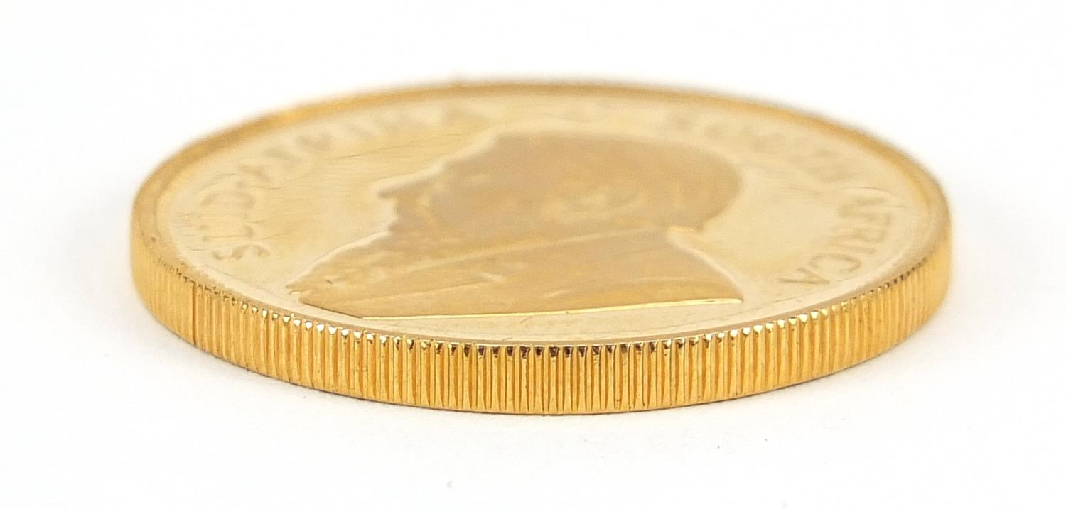 South African 1984 gold half krugerrand with box - this lot is sold without buyer?s premium, the - Image 3 of 5