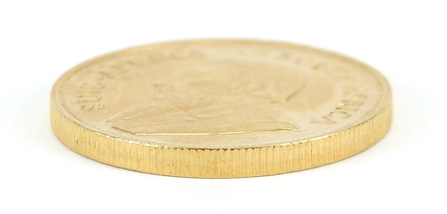 South African 1974 gold krugerrand - this lot is sold without buyer?s premium, the hammer price is - Image 3 of 3