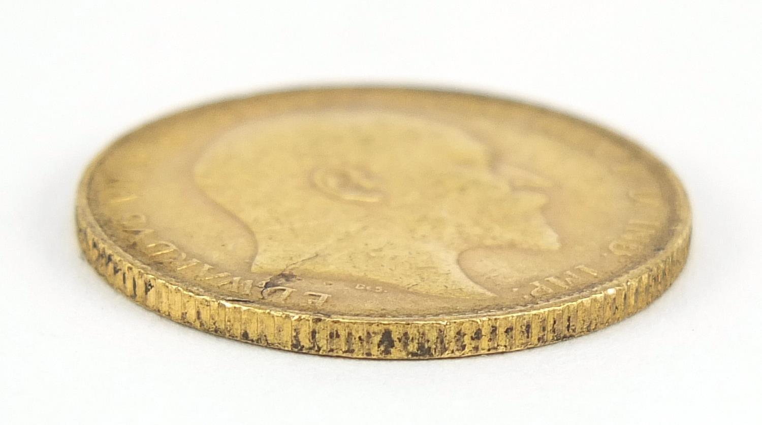 Edward VII 1906 gold sovereign - this lot is sold without buyer?s premium, the hammer price is the - Image 3 of 3