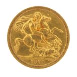 Elizabeth II 1978 gold sovereign - this lot is sold without buyer?s premium, the hammer price is the