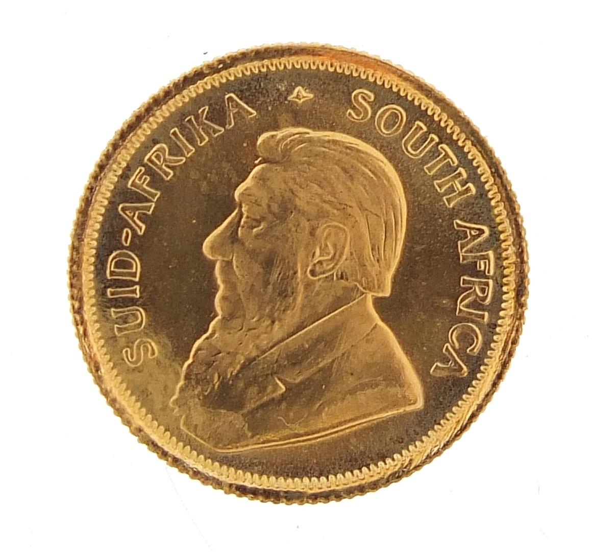 South African 1980 one tenth gold krugerrand - this lot is sold without buyer?s premium, the - Image 2 of 3