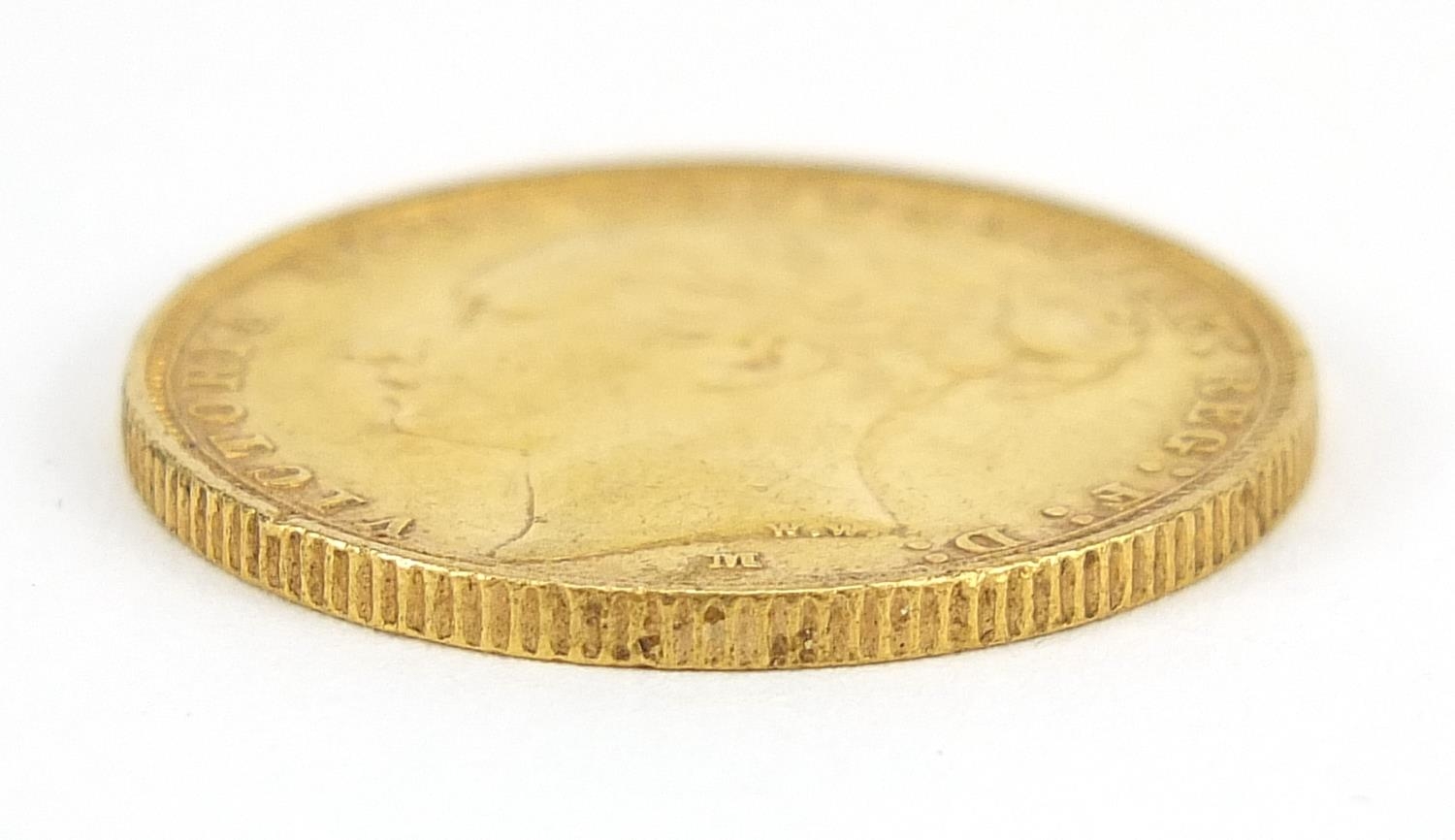 Queen Victoria Young Head 1886 gold sovereign - this lot is sold without buyer?s premium, the hammer - Image 3 of 3