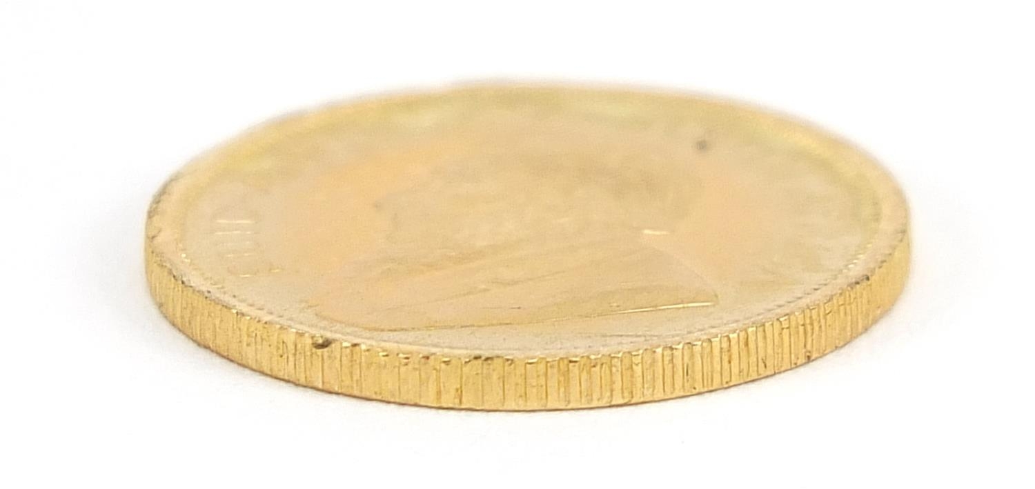 South African 1890 one tenth gold krugerrand - this lot is sold without buyer?s premium, the - Image 3 of 3