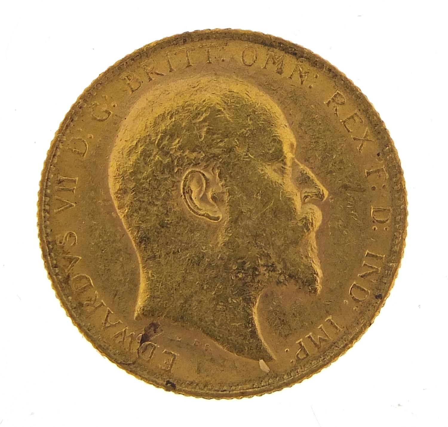 Edward VII 1906 gold sovereign - this lot is sold without buyer?s premium, the hammer price is the - Image 2 of 3