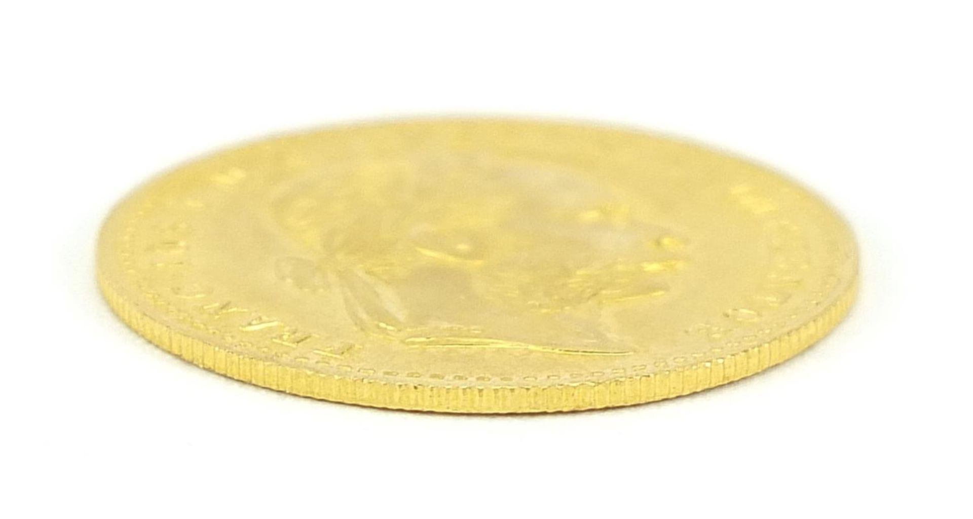 Austro Hungarian 1915 1 ducat gold coin, 3.5g - this lot is sold without buyer?s premium, the hammer - Image 3 of 3