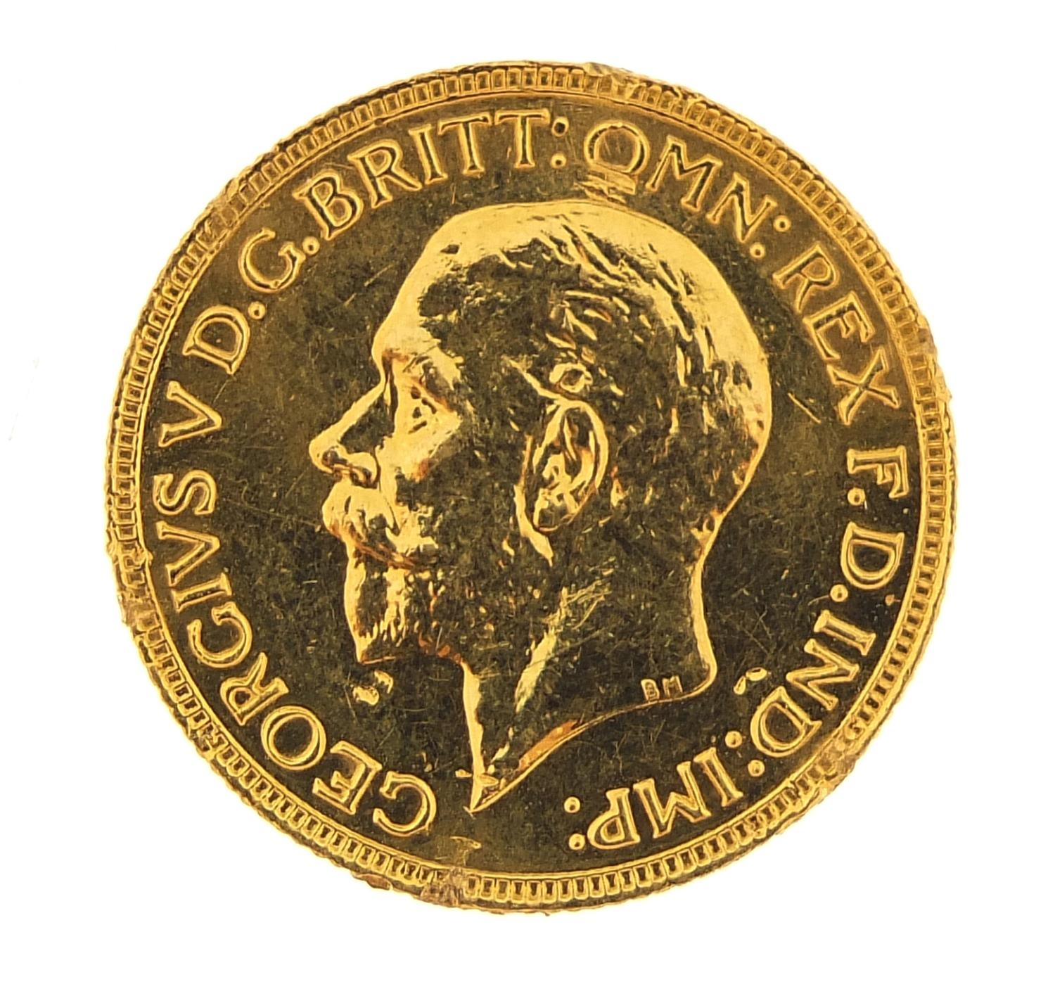 George V 1931 gold sovereign, South Africa mint - this lot is sold without buyer?s premium, the - Image 2 of 3