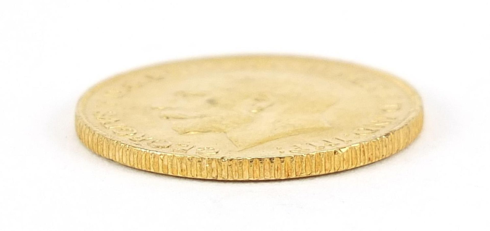 George V 1913 gold sovereign - this lot is sold without buyer?s premium, the hammer price is the - Image 3 of 3