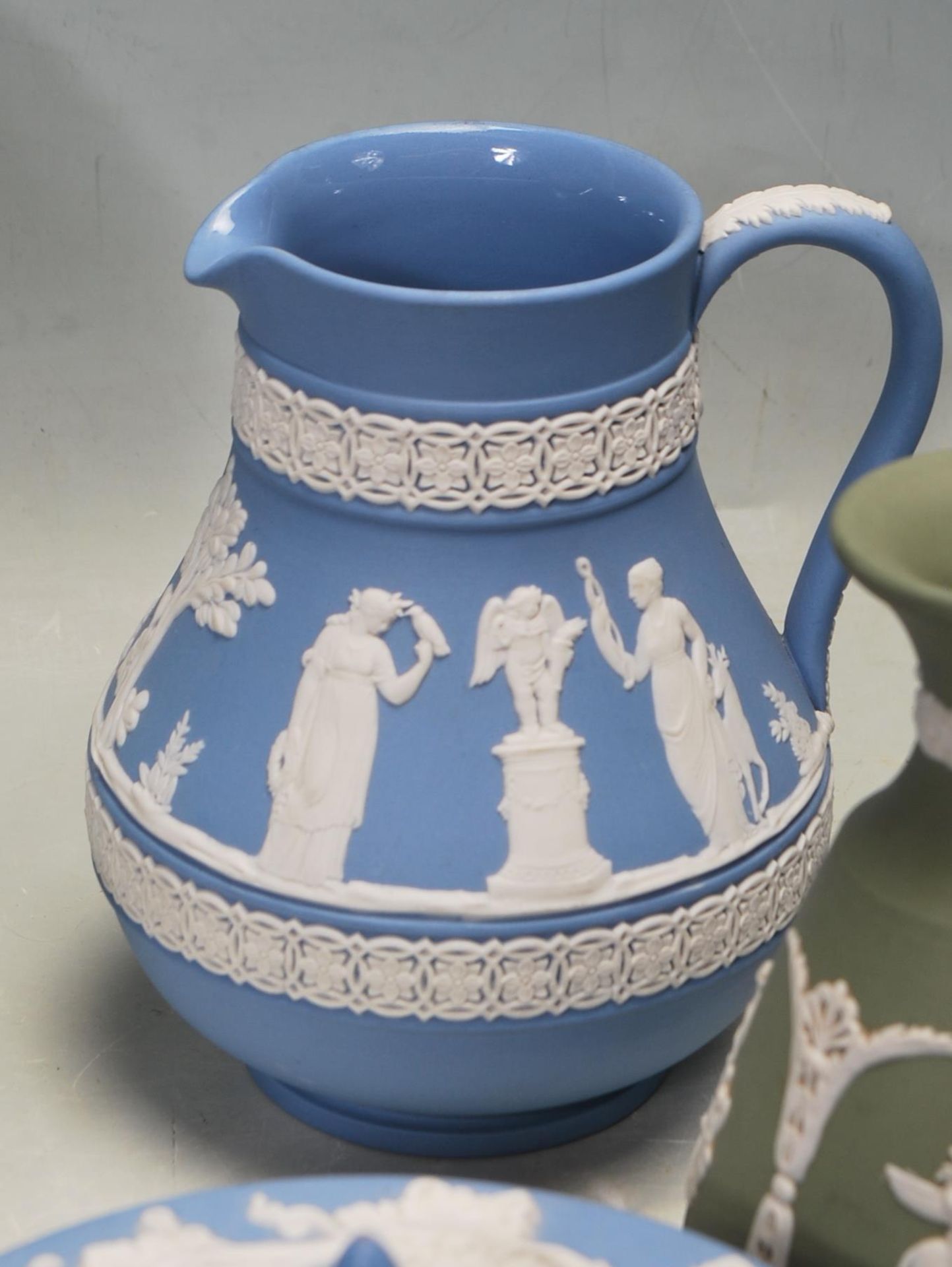 COLLECTION OF LATE 20TH WEDGWOOD JASPERWARE - Image 5 of 12