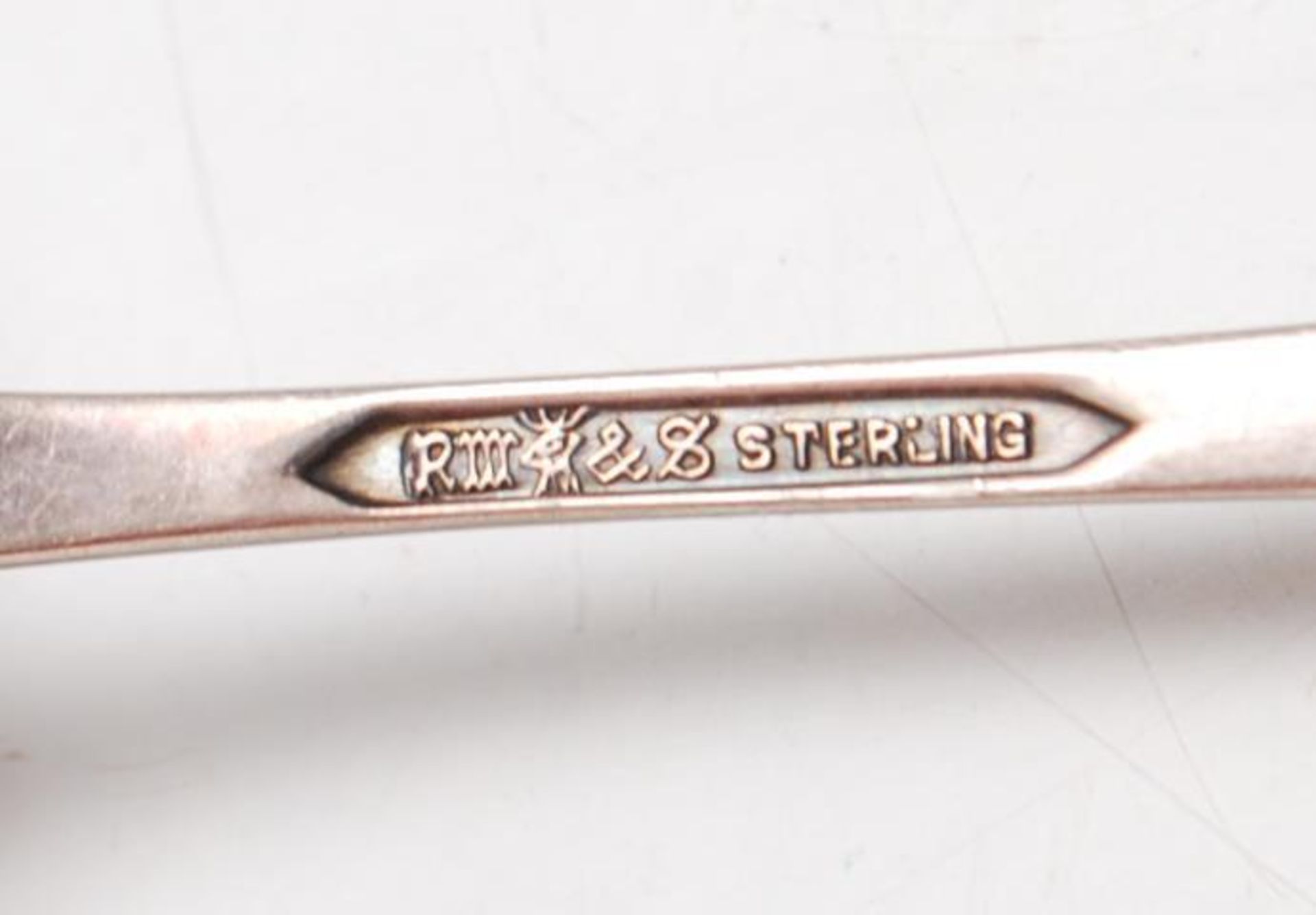 EARLY 20TH CENTURY AMERICAN SILVER SPOONS - Image 7 of 8