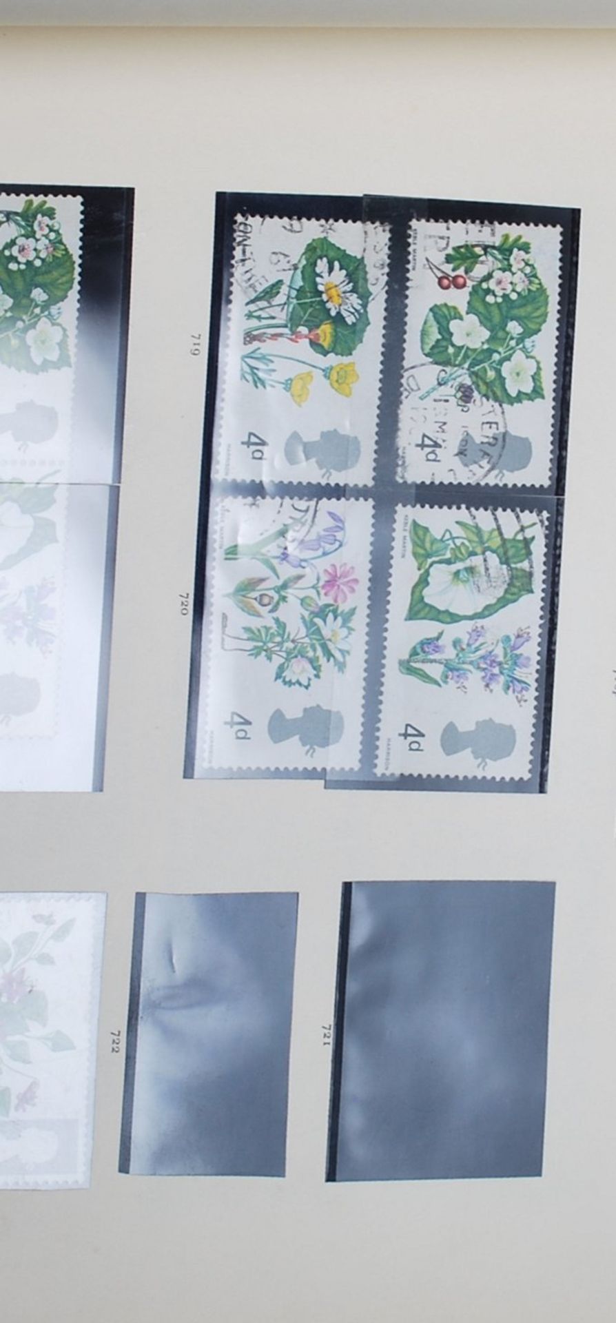 VICTORIAN AND LATER STAMP COLLECTION OVER THREE ALBUMS - Bild 6 aus 11