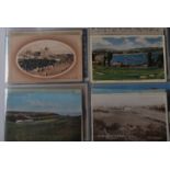 GOLFING - COLLECTION OF PICTURE POSTCARDS