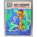 1966 FIFA WORLD CUP SOUVENIR PROGRAMME