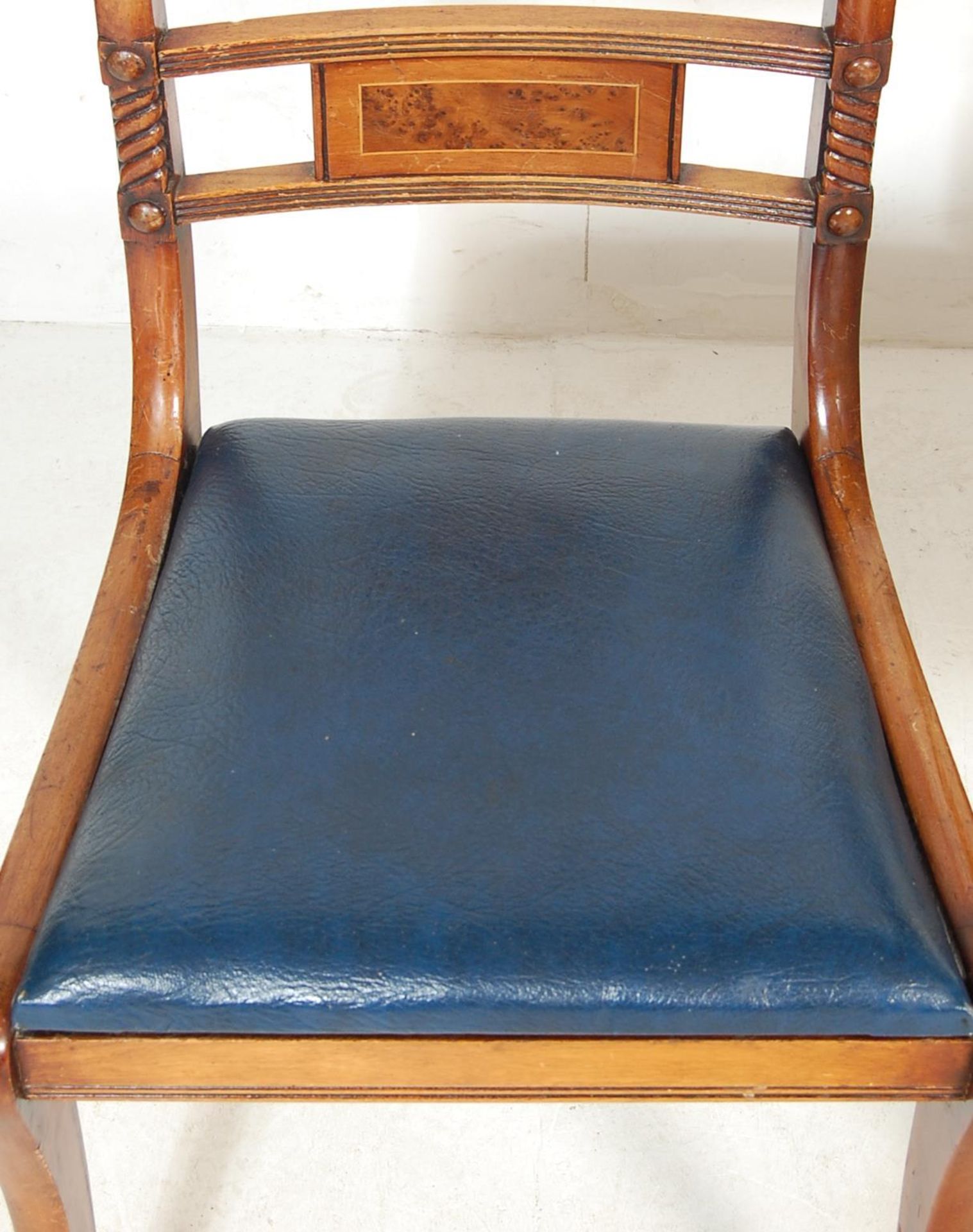 TEN EARLY 20TH CENTURY EDWARDIAN MAHOGANY DINING CHAIRS - Image 4 of 5