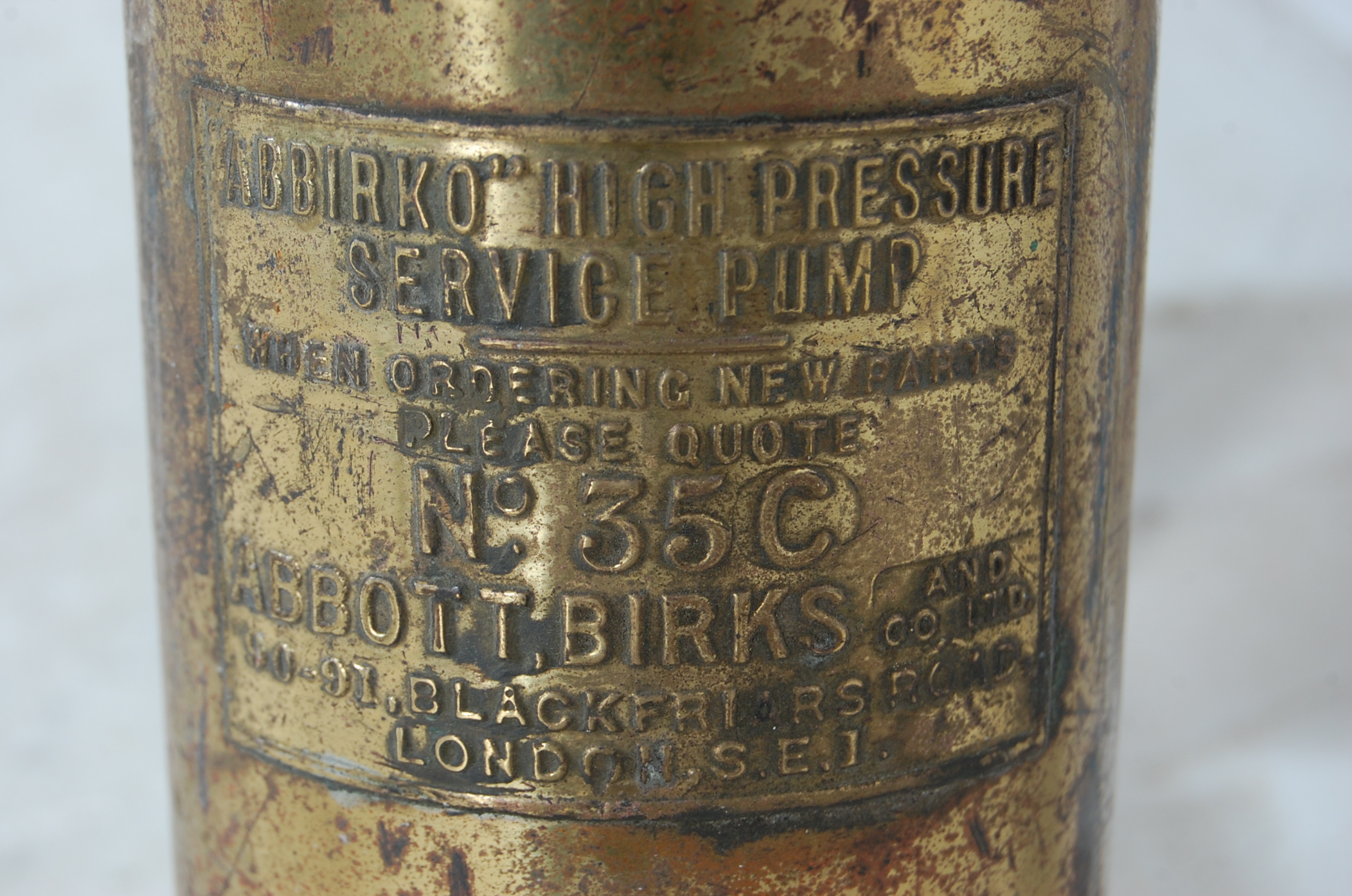 ABBIRKO PRESSURE SERVICE PUMP AND ANOTHER - Image 4 of 6