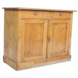 ANTIQUE VICTORIAN PINE KITCHEN CUPBOARD