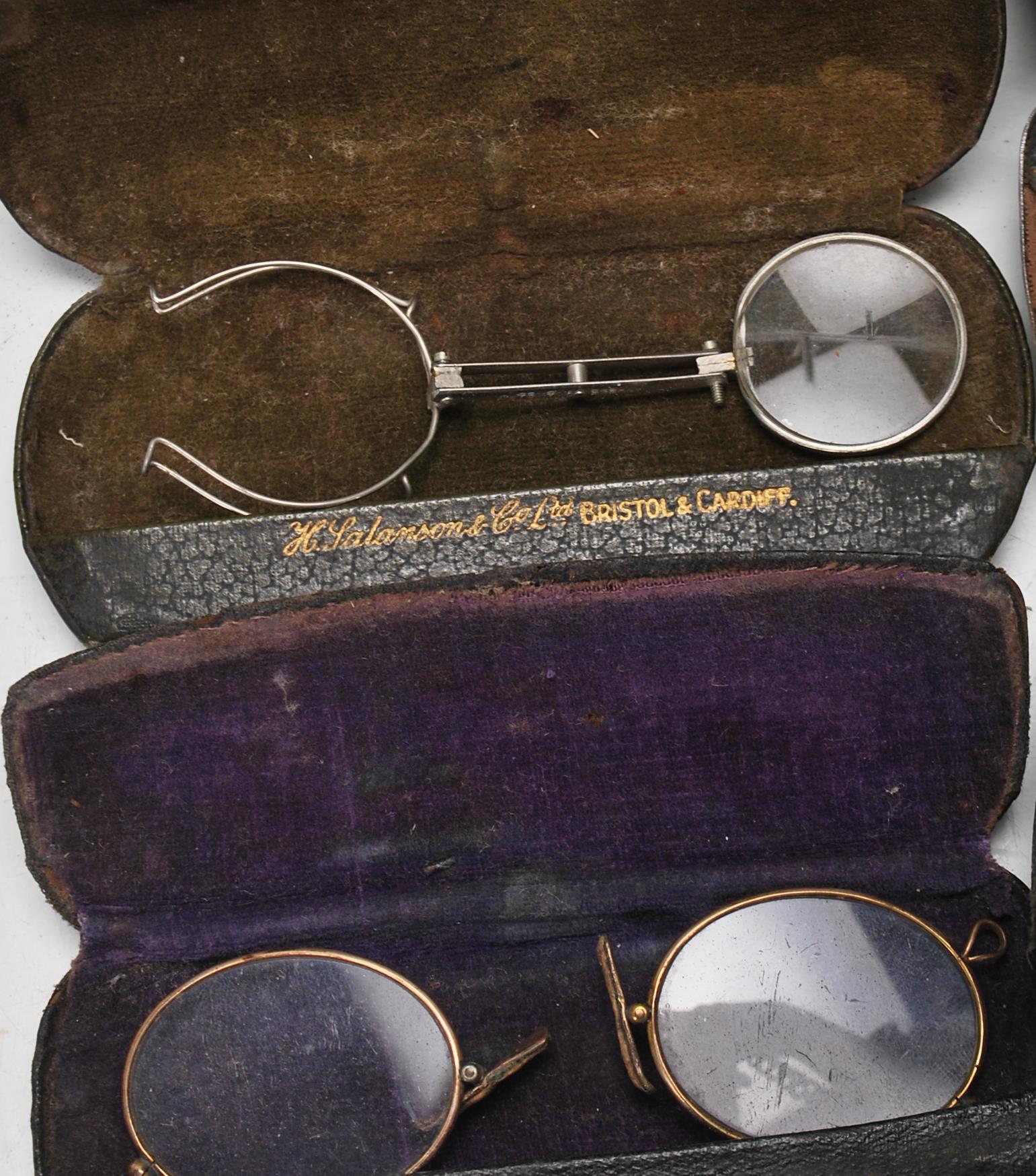 LARGE QUANTITY OF ANTIQUE AND VINTAGE SPECTACLES - Image 8 of 8