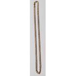 9CT GOLD FLAT LINK NECKLACE CHAIN