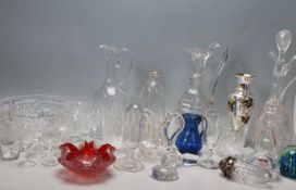 LARGE COLELCTION OF 10TH CENTURY AND LATER CRYSTAL GLASS