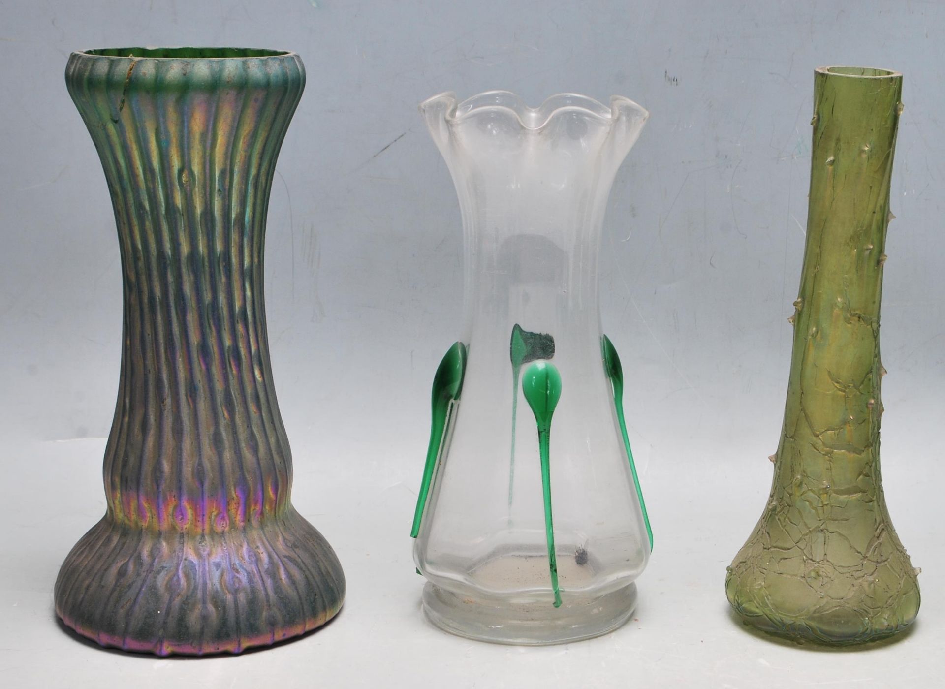 COLLECTION OF VICTORIAN 19TH CENTURY ART NOUVEAU GLASSWARE - Image 7 of 7