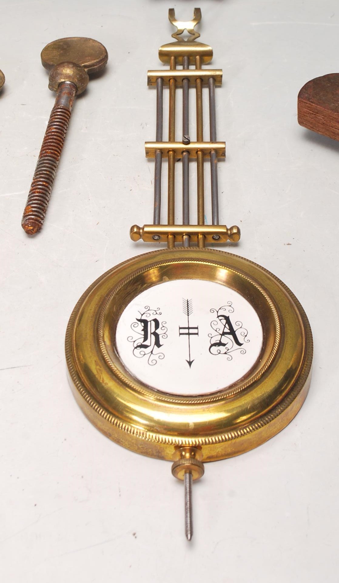 LIONEL PICK CARRIAGE CLOCK AND BENTIMA ANNIVERSARY CLOCK - Image 4 of 6