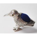 STERLING SILVER FIGURINE IN THE FORM OF A BIRD