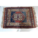 20TH CENTURY AFGHAN WOOLLEN FLOOR RUG