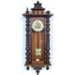 19TH CENTURY MAHOGANY CASED 8 DAY REGULATOR CLOCK