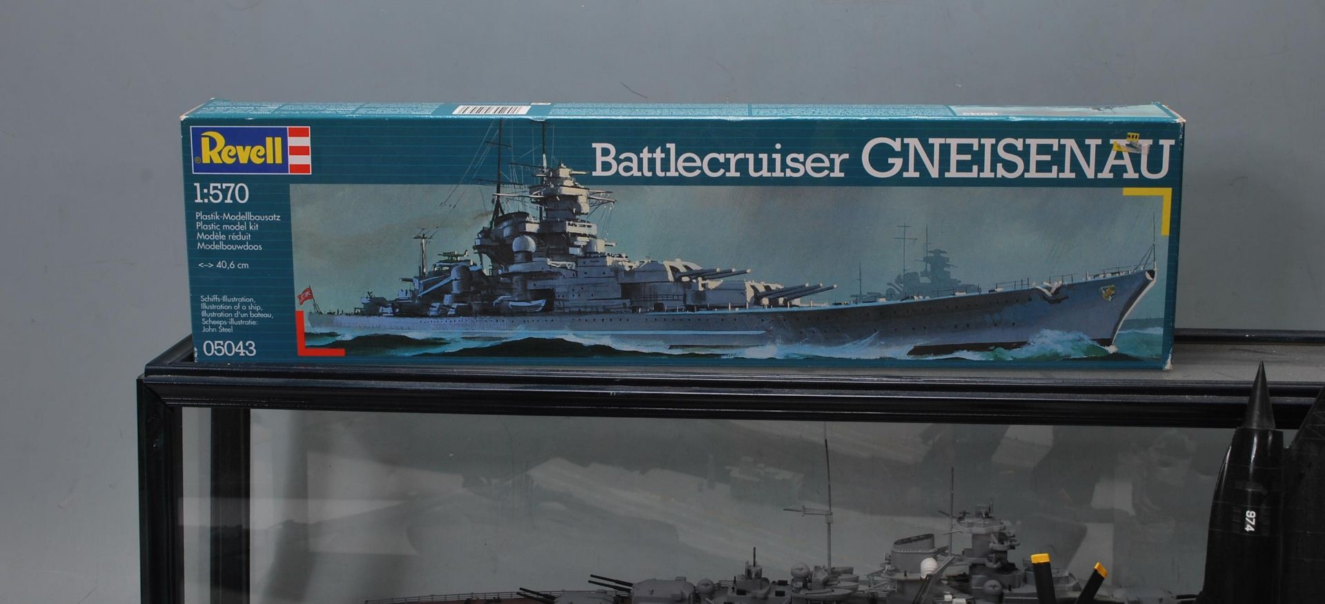 CASED MODEL OF BISMARCK / GNEISENAU AND OTHERS - Image 2 of 9