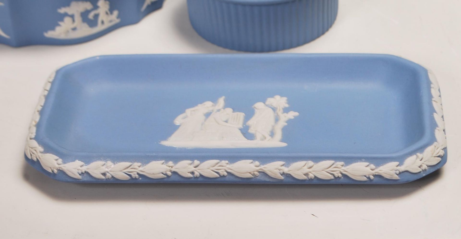 COLLECTION OF LATE 20TH WEDGWOOD JASPERWARE - Image 3 of 12